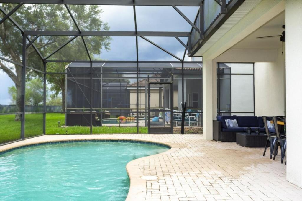 6 Bedrooms Pool And Game Room - 2 Miles To Disney 7817 オーランド エクステリア 写真