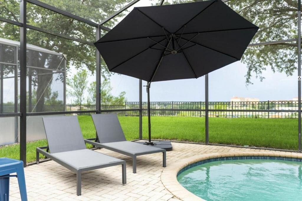 6 Bedrooms Pool And Game Room - 2 Miles To Disney 7817 オーランド エクステリア 写真