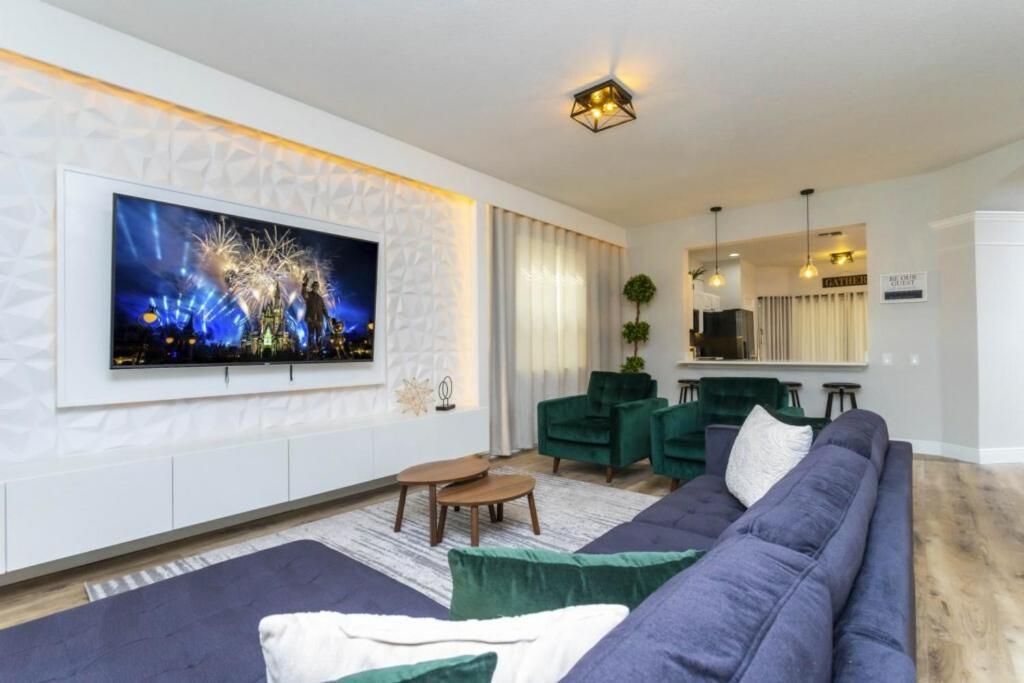 6 Bedrooms Pool And Game Room - 2 Miles To Disney 7817 オーランド エクステリア 写真