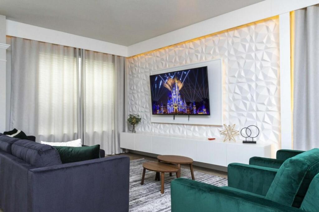 6 Bedrooms Pool And Game Room - 2 Miles To Disney 7817 オーランド エクステリア 写真